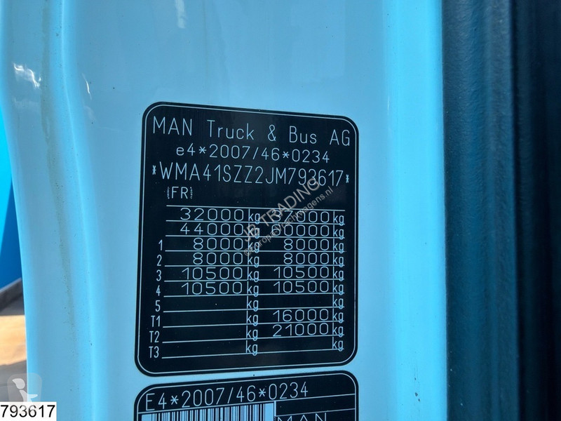Lastbil MAN TGS  8x4, EURO 6, Manual