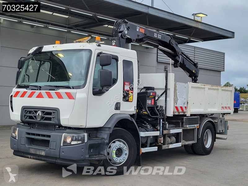 شاحنة Renault C 280 4X2 HIAB 122 B-2 Hiduo...