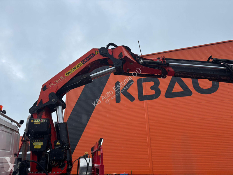 شاحنة Scania R 124 8x2*6 PK 72002 + JIB /...