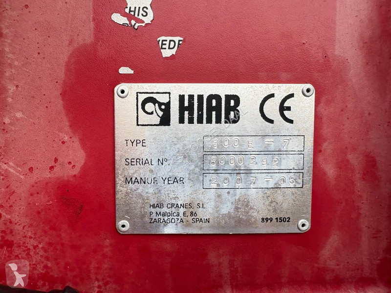 شاحنة Volvo 400 + HIAB 800 HIPRO E-7 + 8X2 +...