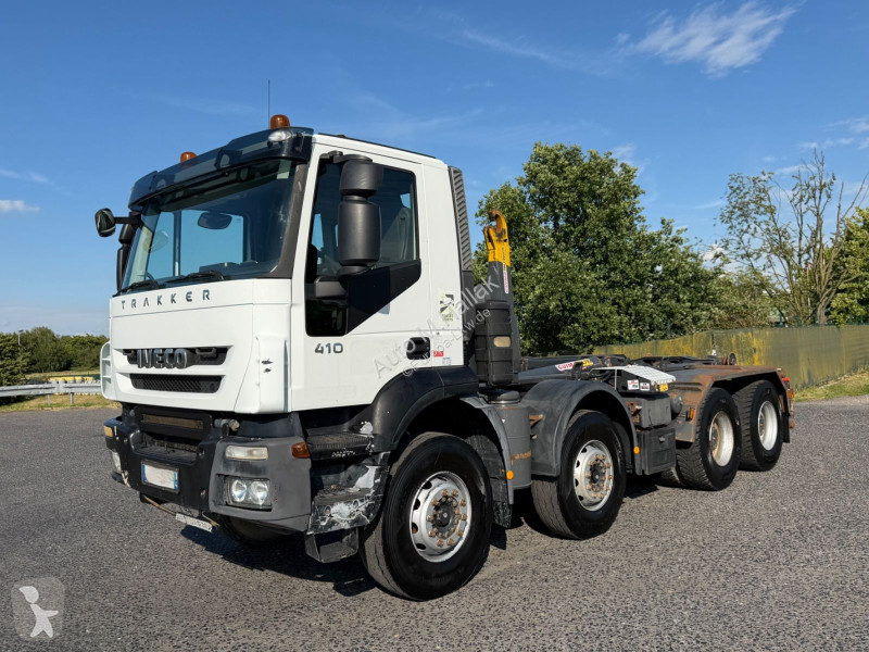 شاحنة Iveco TRAKKER 410 8x4 Palfinger Abrollkipper