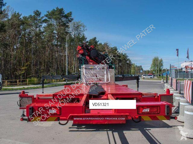 شاحنة Scania R490 8x2 EFFER 955 Fly Jib Winch...