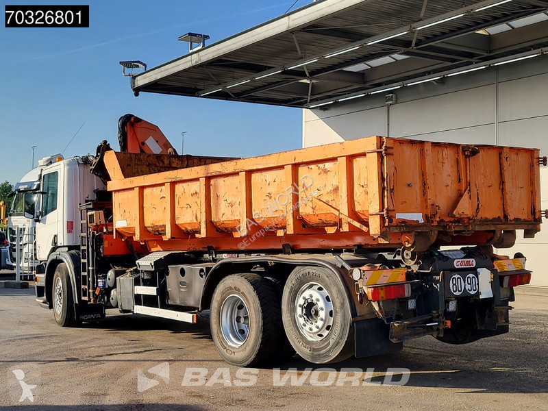 شاحنة Scania P380 P 6X2 Palfinger PK15500 Kran...