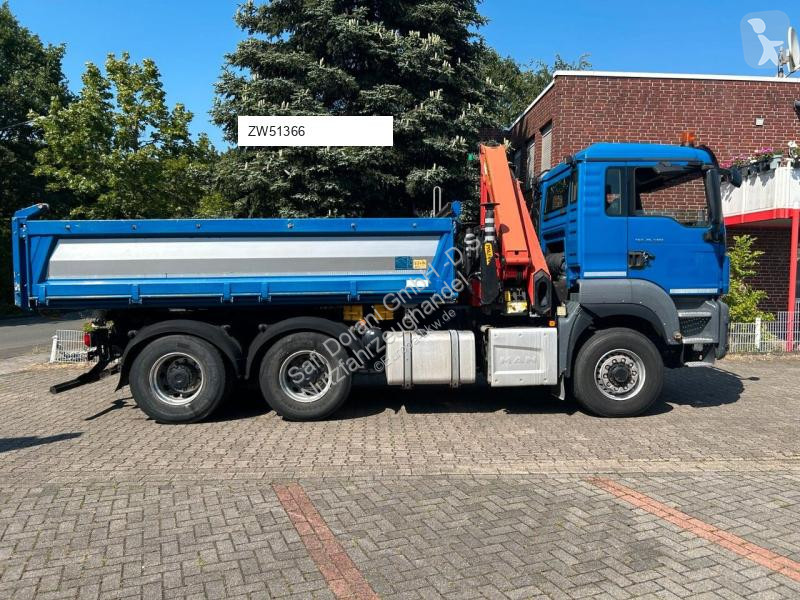 شاحنة MAN 26.500 3Skipper + PK19001 Kran 6x6...
