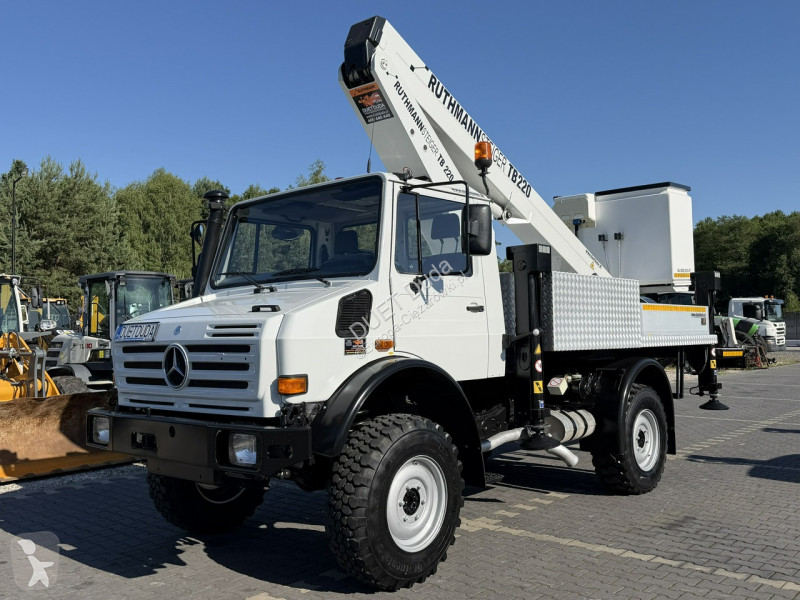 Camion Mercedes UNIMOG 437 4x4 Zwyżka RUTHMANN...
