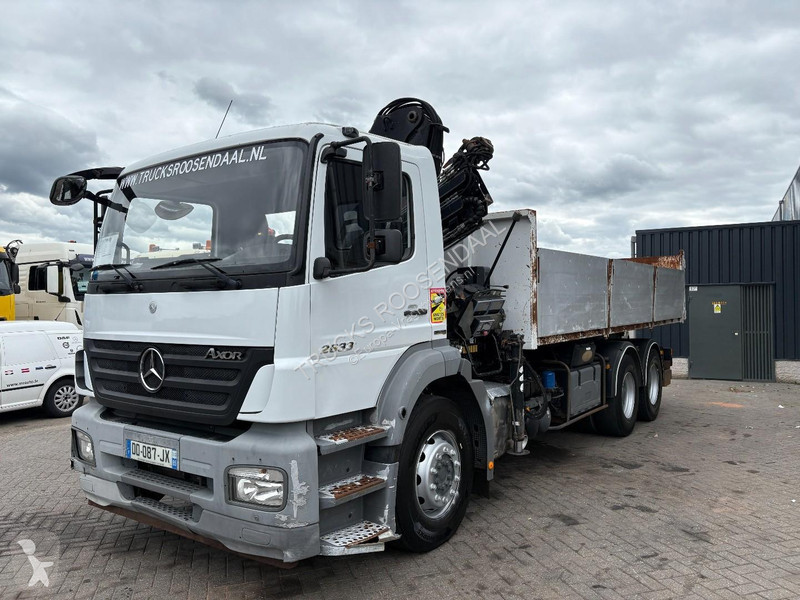 شاحنة Mercedes 2633 + HIAB 122 B-2 + 6X4 +...