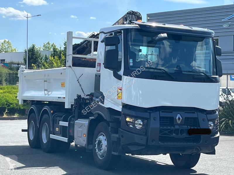 شاحنة Renault 460 BIBENNE GRUE 6X4