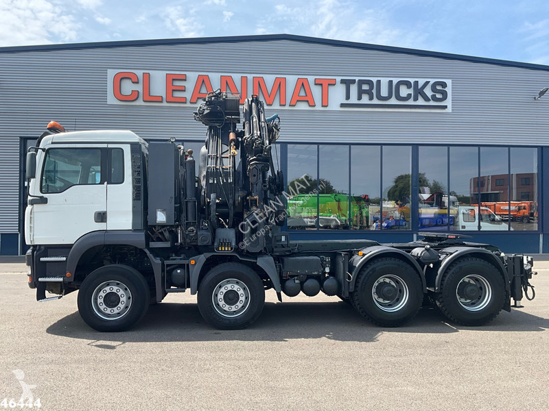 شاحنة MAN 41.363 8x4 Manual Full steel Hiab 80...
