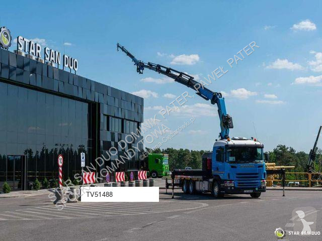 شاحنة Scania G440 6x4 PALFINGER PK 34002 SH Fly...