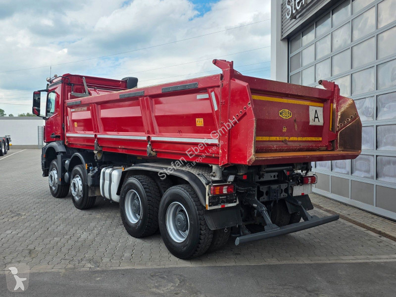 Camion Mercedes 4145 K 8x4 Meiller Bordmatik PPC
