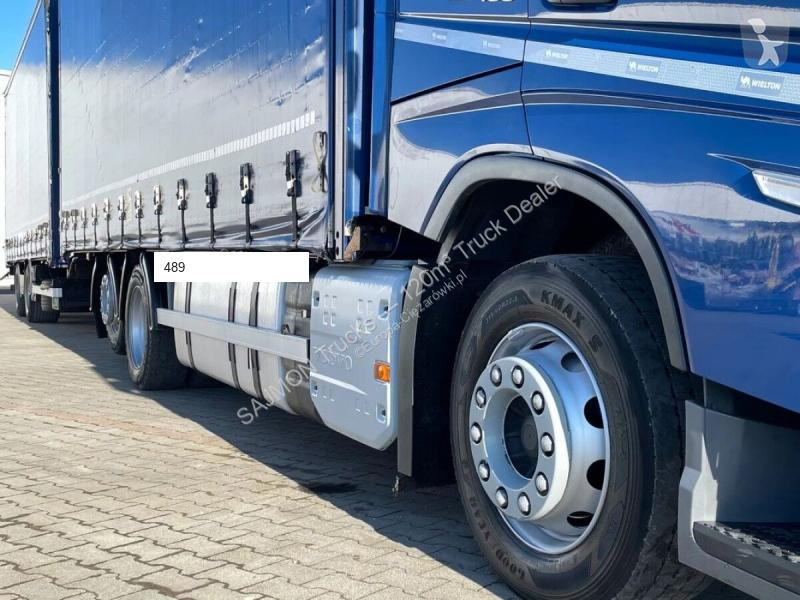 شاحنة مقطورة Volvo FH 460 / ZESTAW TANDEM 120M3...