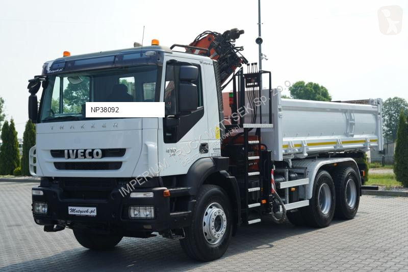شاحنة Iveco TRAKKER 410 / 6X4 / 2 STR. WYWROTKA...