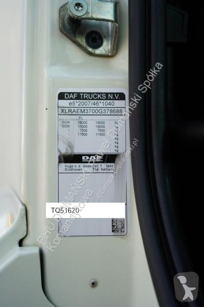 Камион DAF / CF / 320 / ACC / EURO 6 / CHŁODNIA...