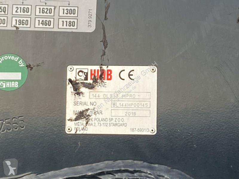 شاحنة MAN TGM BL | HIAB 144*Funk*AHK*Kamera*AC