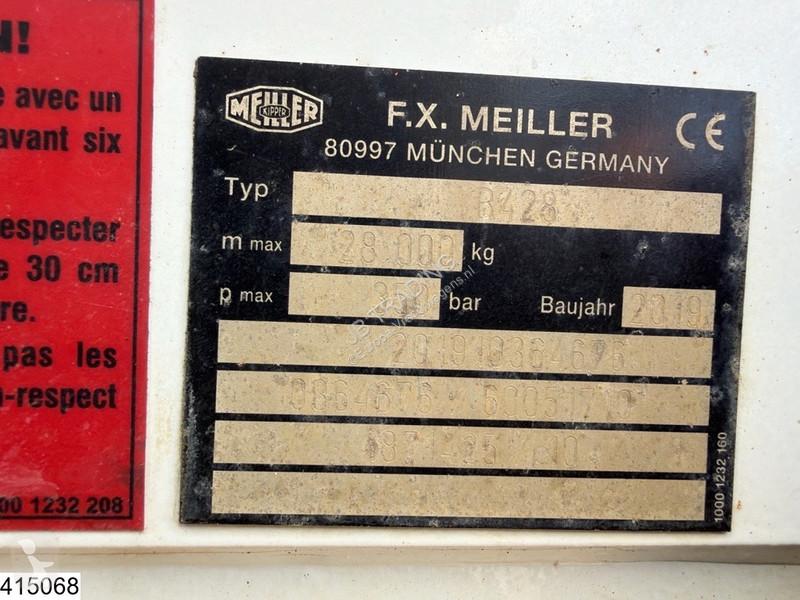 شاحنة Iveco XWay 480 8x4, Euro 6d, leaf spring...
