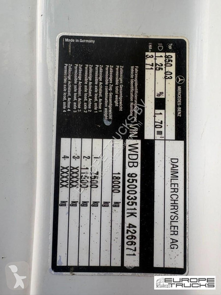 شاحنة Mercedes 1831 Steel/Air - EPS 3 Ped -...