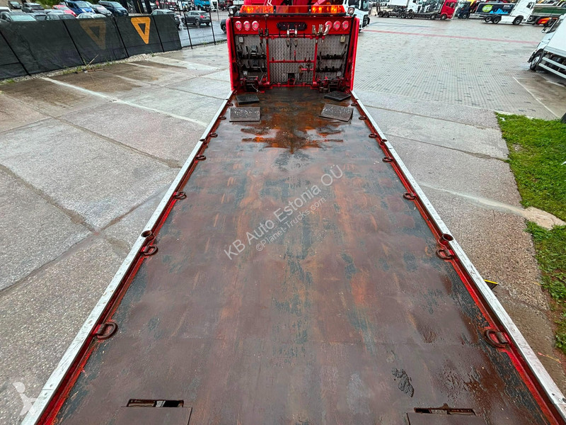 شاحنة Scania P 114 6x2 SWS PF100 / 2x 5 ton+10...