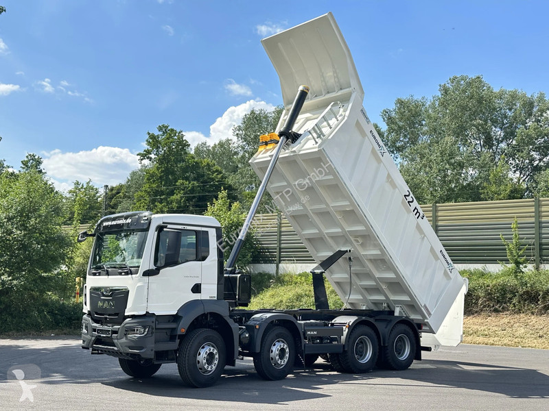 شاحنة MAN TGS TGS 8x4 EuromixMTP 22m³ Eckige Mulde