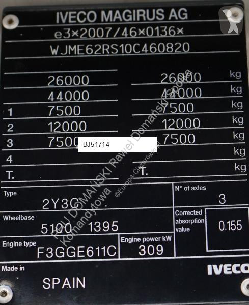 Ciężarówka Iveco / 420 / E 6 / KONTENER + WINDA...