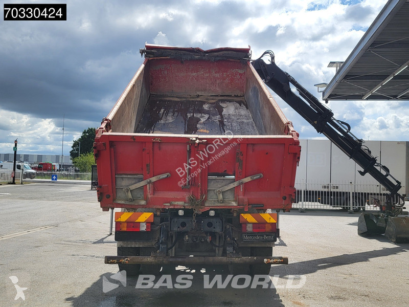 شاحنة Mercedes 4141 8X4 HIAB 166 D-4 Hiduo...
