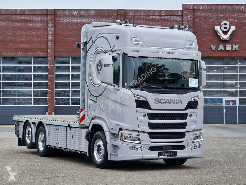 شاحنة Scania R660 V8 NS retarder - full air -...
