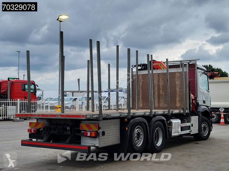 شاحنة Mercedes 2536 6X2 Palfinger PK18502 SH...