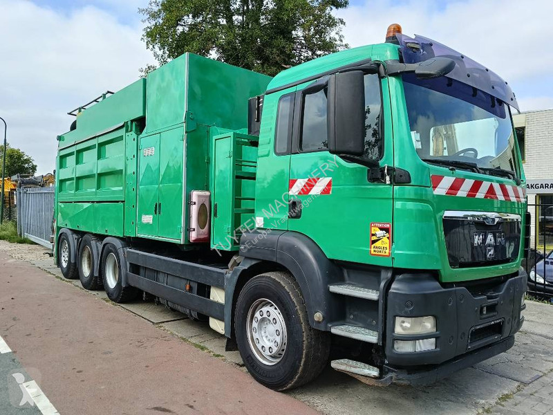 شاحنة MTS 4A 14T 36.000V MAN saugbagger vacuum...