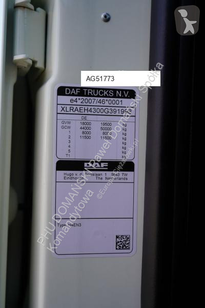 Грузовик DAF XF / 480 / SSC / ACC / E 6 /...