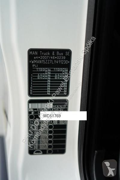 Kamion MAN TGL / 12.190 / EURO 6 / KONTENER +...