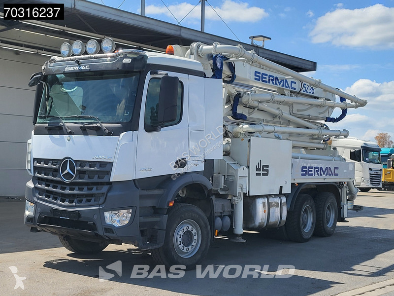 شاحنة Mercedes 3342 6X4 SERMAC 5Z36 Concrete...