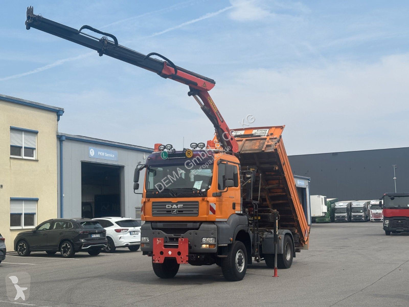 شاحنة MAN TGA*4x4*Schalter*Dreiseitenkipper*PK950