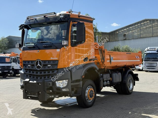 شاحنة Mercedes AROCS 2042 4x4 MEILLER Kipper...