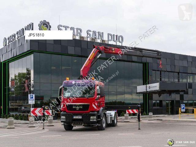 شاحنة MAN TGS 18.440 4x4H PALFINGER PK 23002...