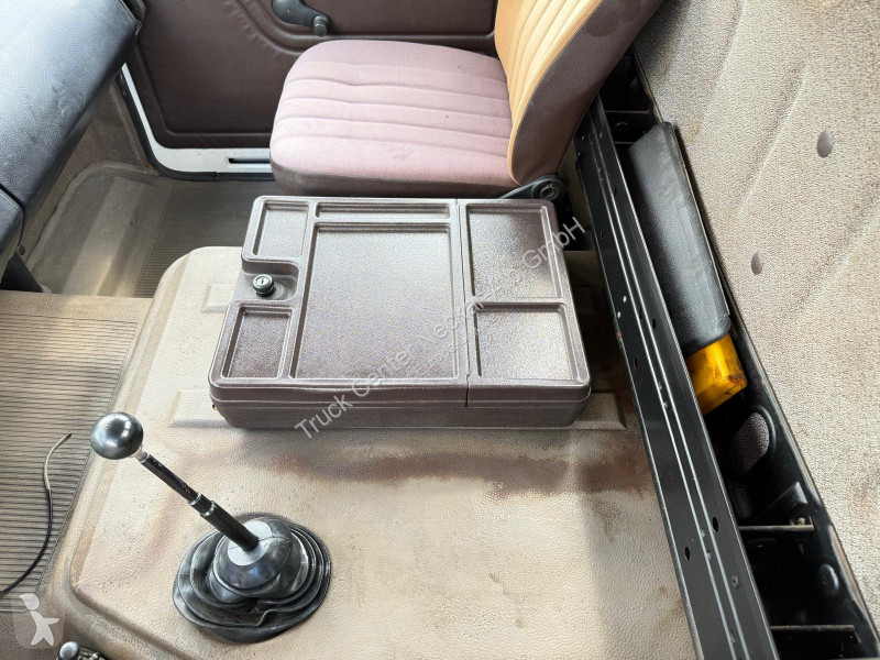 شاحنة Mercedes Plattendruckwagen Planen Aufbau...