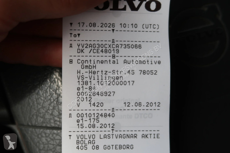 شاحنة Volvo 500 4 Floors Menke Janzen Combi...