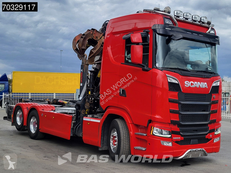 شاحنة Scania S520 6X2 HIAB J1250Z93 Crane +...