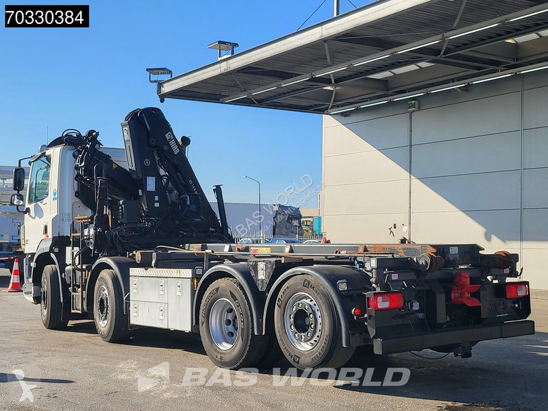 شاحنة DAF 460 8X2 HIAB 144 B-3 HIDUO Crane kran...