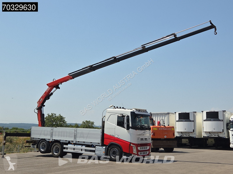 شاحنة Volvo 500  6X2 FASSI F195A 2.25 E-Dynamic...