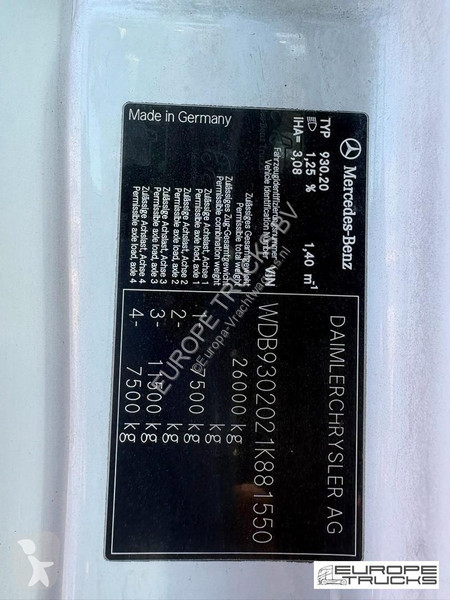 شاحنة Mercedes 2641 Steel/Air - EPS 3 Ped - Airco