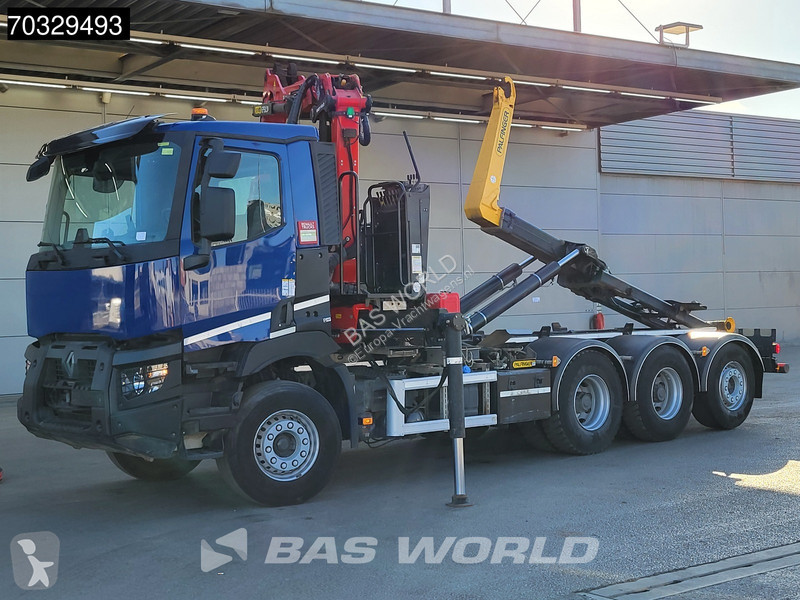 شاحنة Renault C 480 8X4 8x4 Palfinger Q170Z95TR...