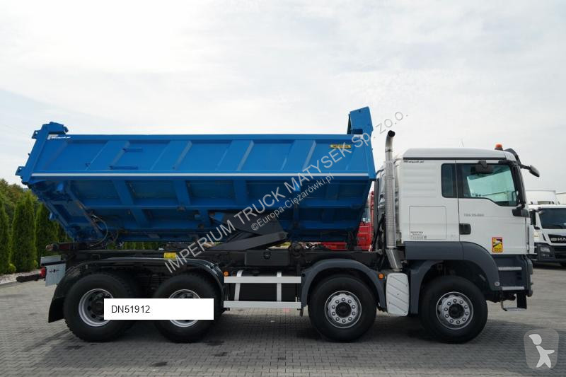 شاحنة MAN TGS 35.360 / 8X4 / WYWROTKA 2 STRONNA...