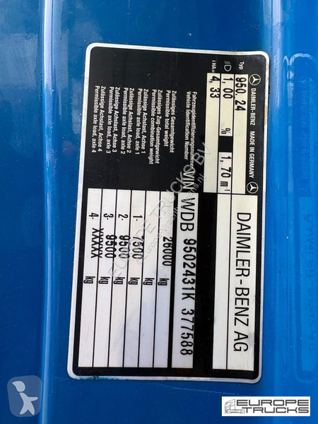 شاحنة Mercedes 2643 Steel/Air - EPS 3 Ped -...
