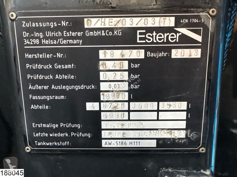 شاحنة MAN 26 400 6x2, EURO 5, Esterer, 19.970...