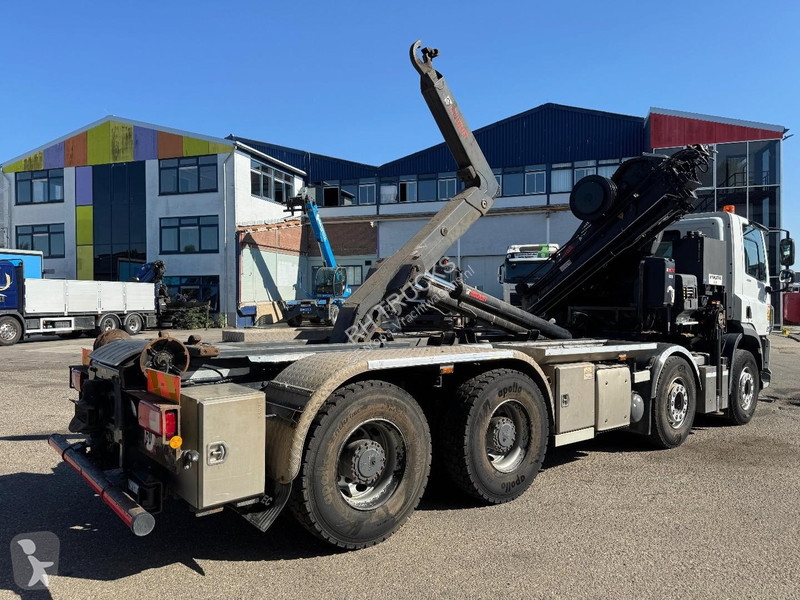 شاحنة DAF 400 8X4 EURO 6 + HIAB X-HIDUO 256EP-4...
