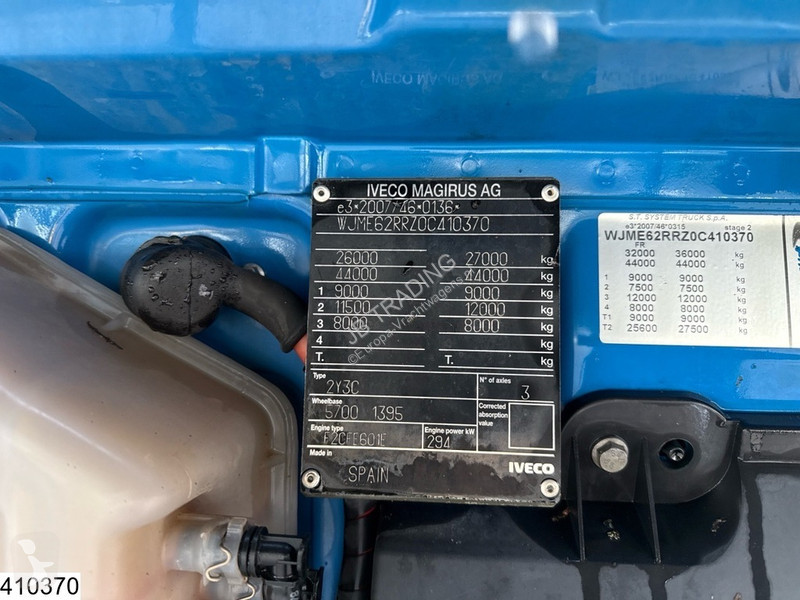Lastbil Iveco 400 CNG 8x2, EURO 6, Retarder, PTO