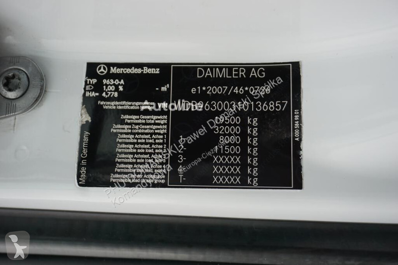 Camion Mercedes ANTOS / 1830 / EURO 6 /...