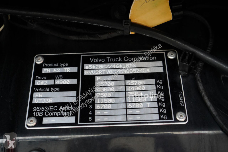 Camion Volvo FH / 460 / I – SAVE / FIRANKA /...
