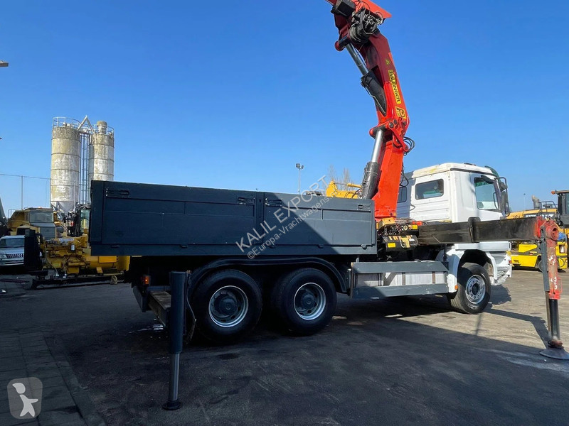 Camion Mercedes 3343 6x4 Truck + Crane / Grue...