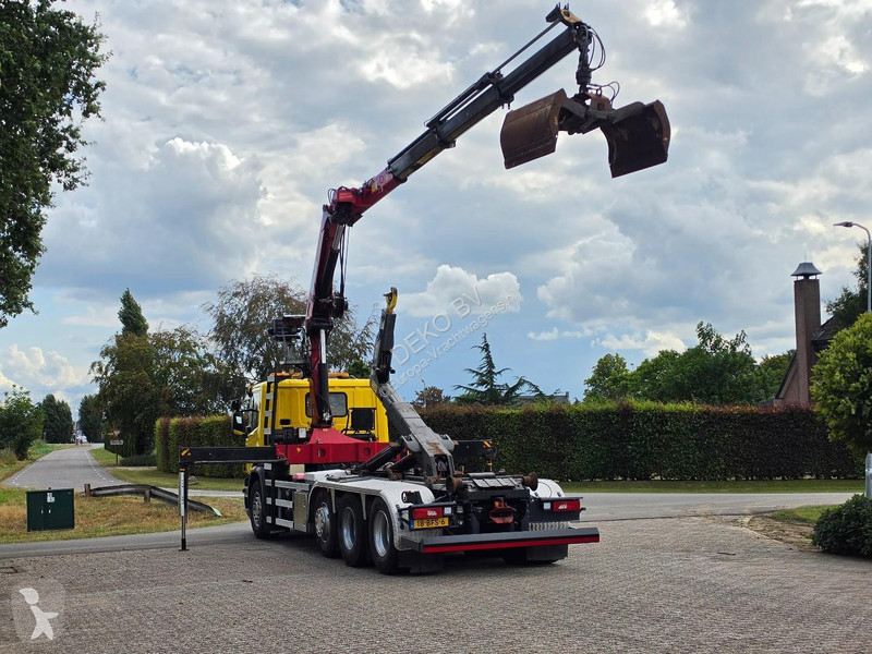 Camion Scania P450 8x2!! CRANE/HOOK!!...
