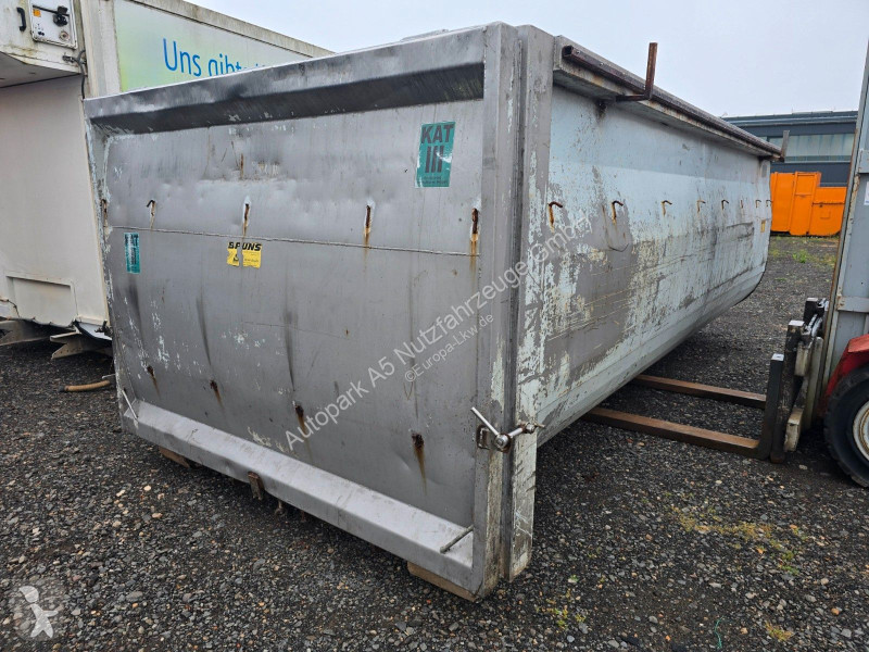 Camion  Bruns abrollcontainer Edelstahl container